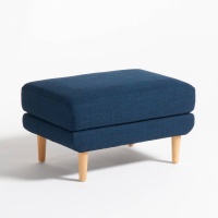 Пуф JIMI единый размер синий LA REDOUTE INTERIEURS  фото, kupilegko.ru